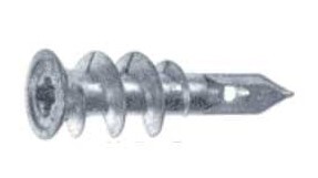 EZ ANCOR EZ100 STANDARD ZINC DRYWALL ANCHOR #6 - #8